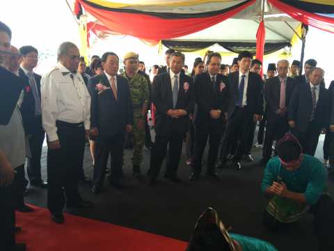 Huchems Groundbreaking Ceremony
